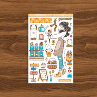 Flower Shop | True Passion | Collection Stickers | C327