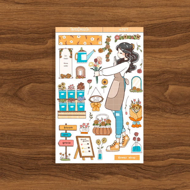 Flower Shop | True Passion | Collection Stickers | C327