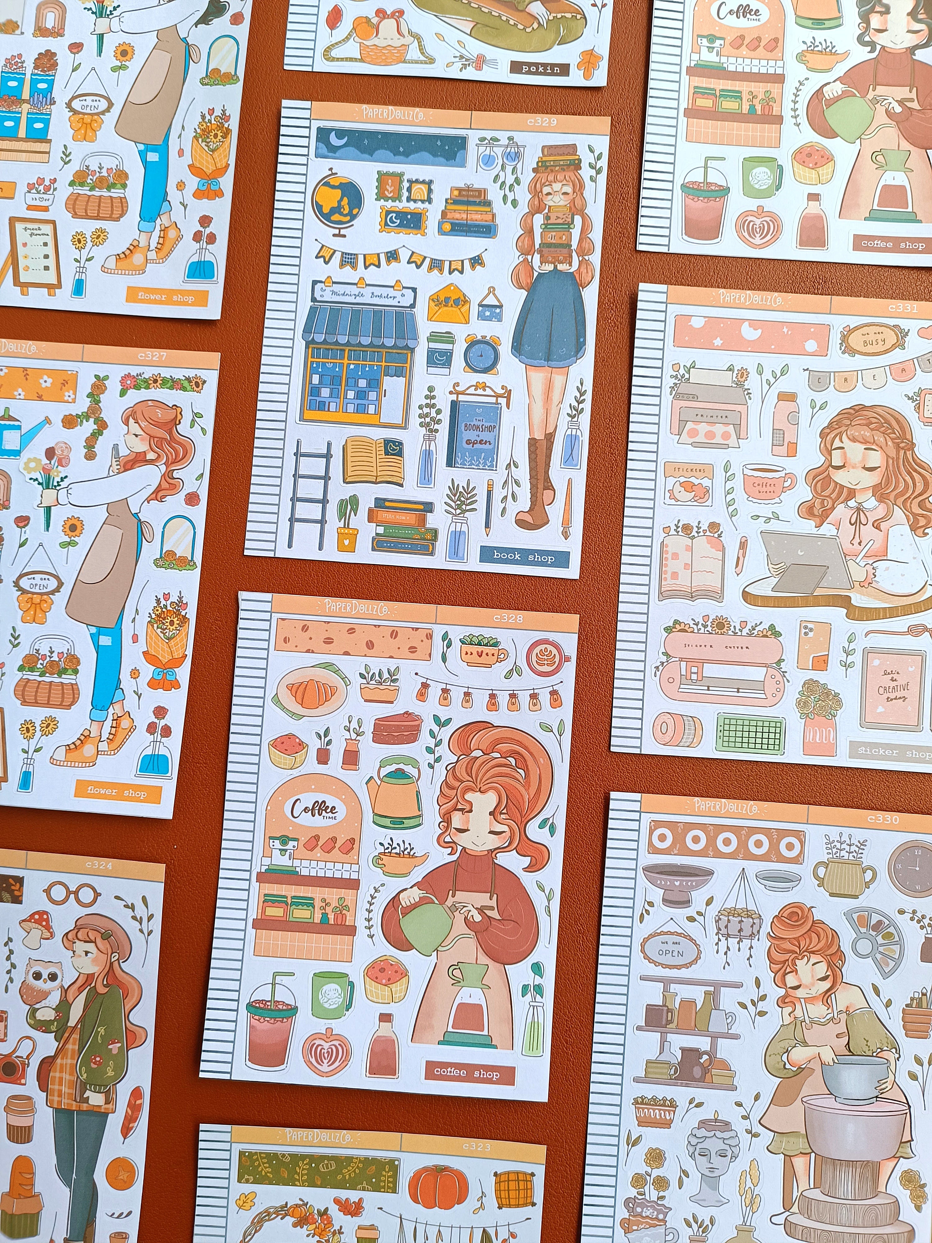 Coffee Shop | True Passion | Collection Stickers | C328