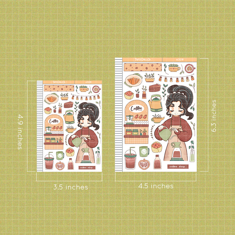Coffee Shop | True Passion | Collection Stickers | C328