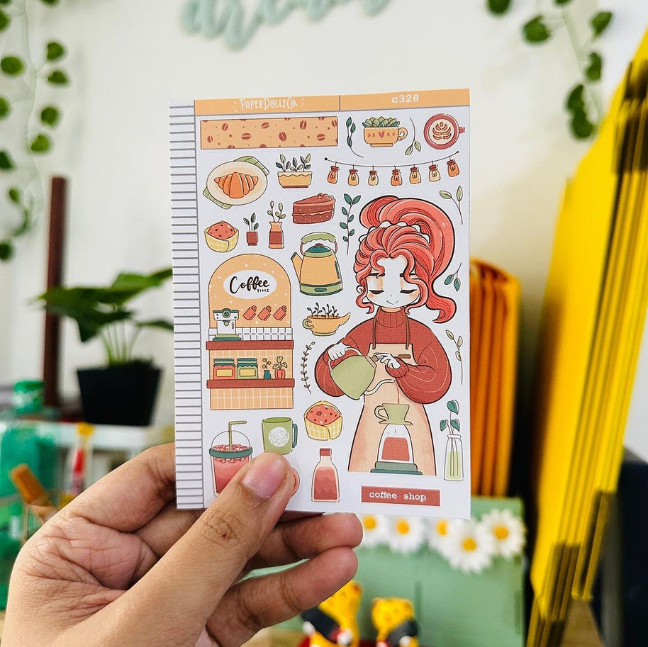 Coffee Shop | True Passion | Collection Stickers | C328