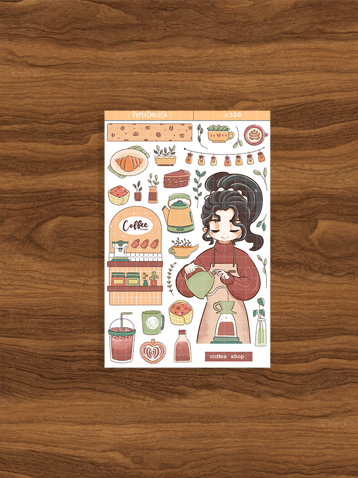 Coffee Shop | True Passion | Collection Stickers | C328