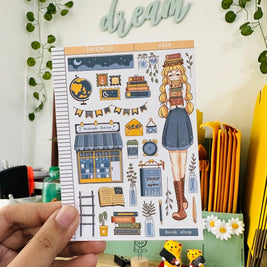 Book Shop | True Passion | Collection Stickers | C329