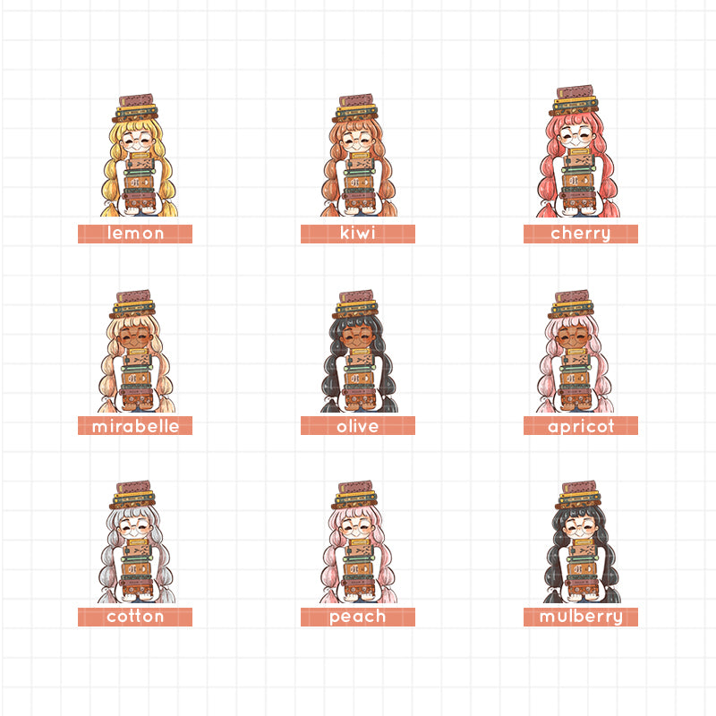 True Passion | PaperDollzCo | Sticker Book | CB050