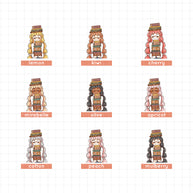 True Passion | PaperDollzCo | Sticker Book | CB050