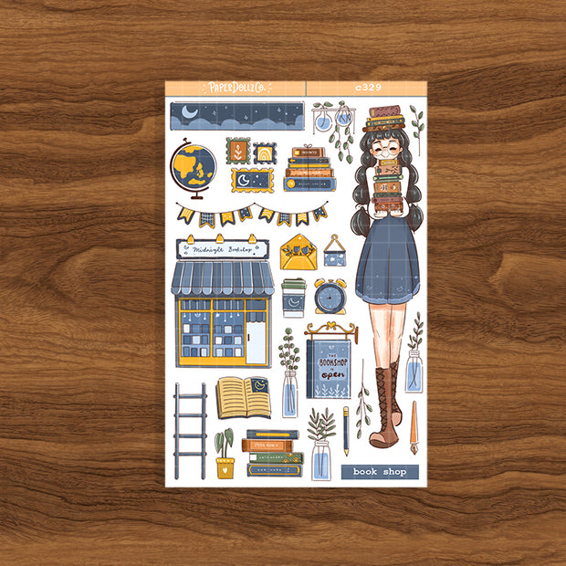 Book Shop | True Passion | Collection Stickers | C329