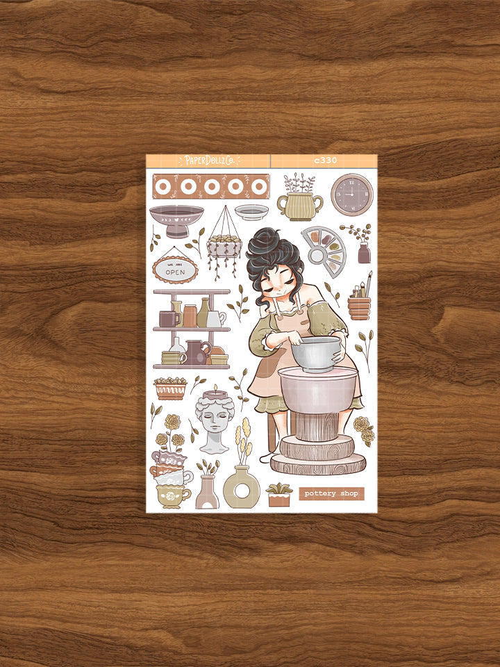 Pottery Shop | True Passion | Collection Stickers | C330