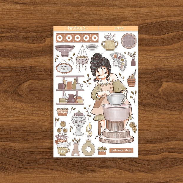 Pottery Shop | True Passion | Collection Stickers | C330