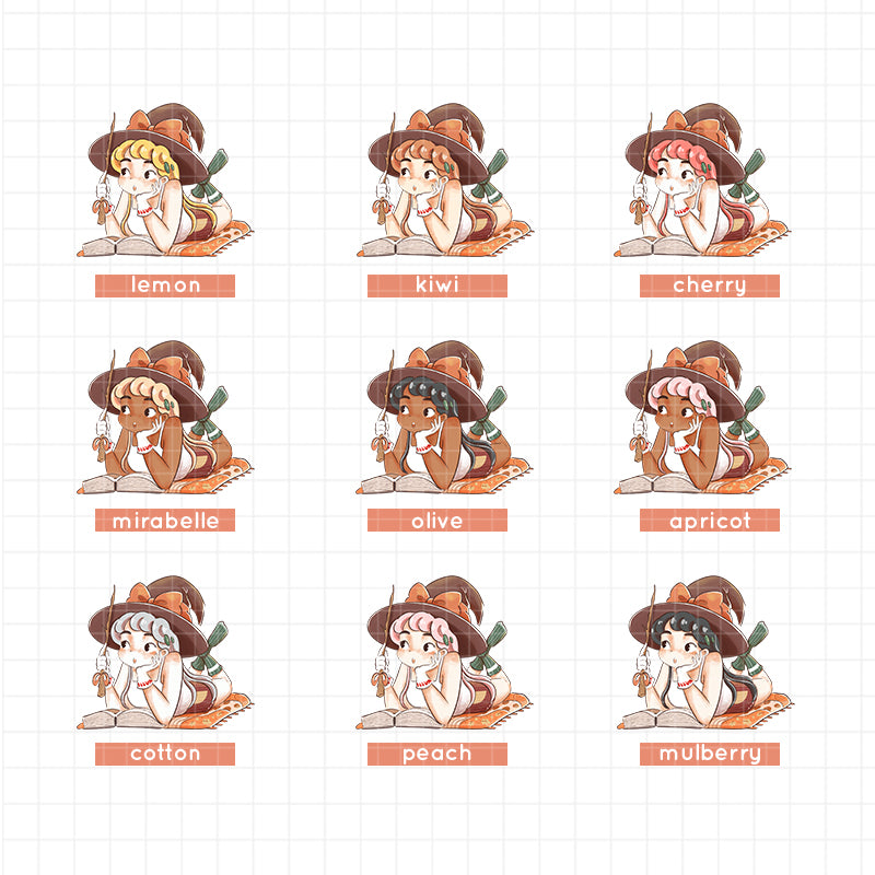 Enchanted | PaperDollzCo | Sticker Book | CB052