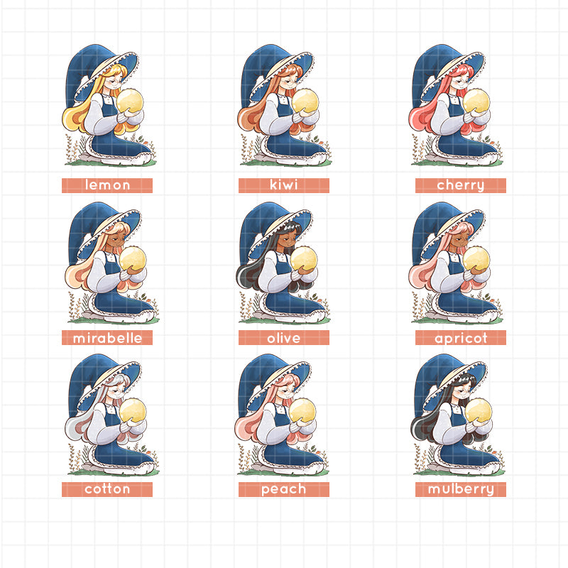 Enchanted | PaperDollzCo | Sticker Book | CB052