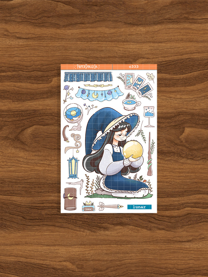 Lunar | Enchanted | Collection Stickers | C333