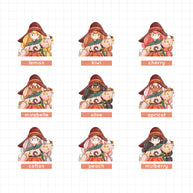 Pumpkin | Enchanted | Just Dolls Stickers | J387