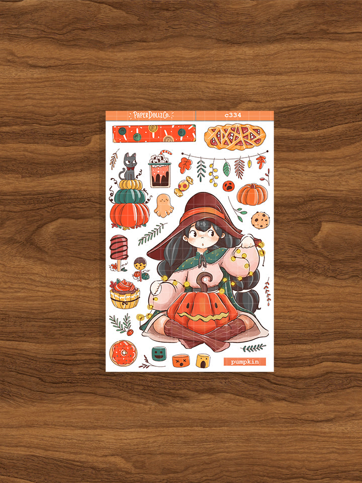 Pumpkin | Enchanted | Collection Stickers | C334