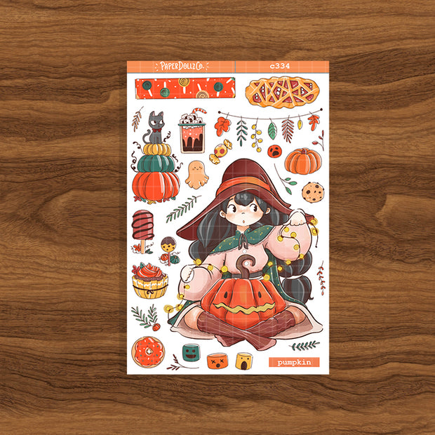 Pumpkin | Enchanted | Collection Stickers | C334
