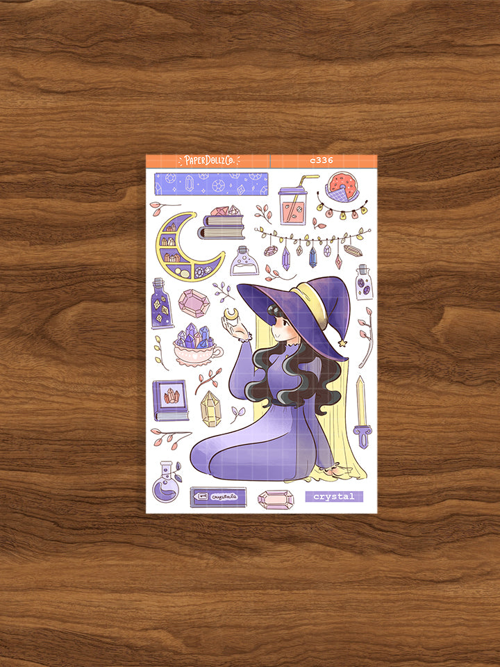 Crystal | Enchanted | Collection Stickers | C336