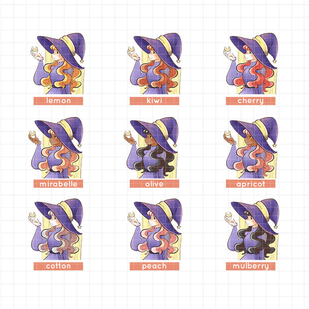 Crystal | Enchanted | Just Dolls Stickers | J389