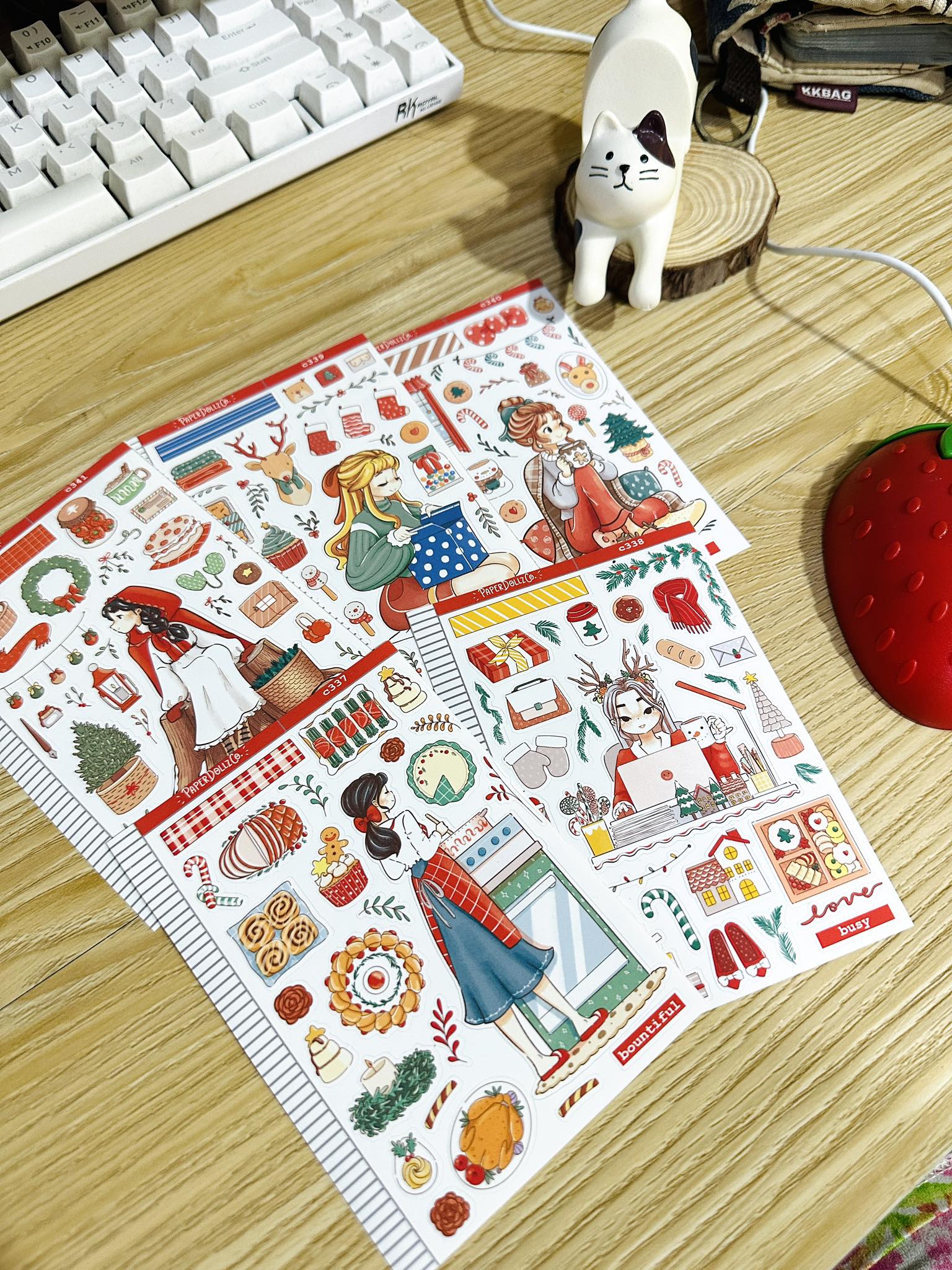 Blissful | Joy to the Dolly World | Collection Stickers | c340