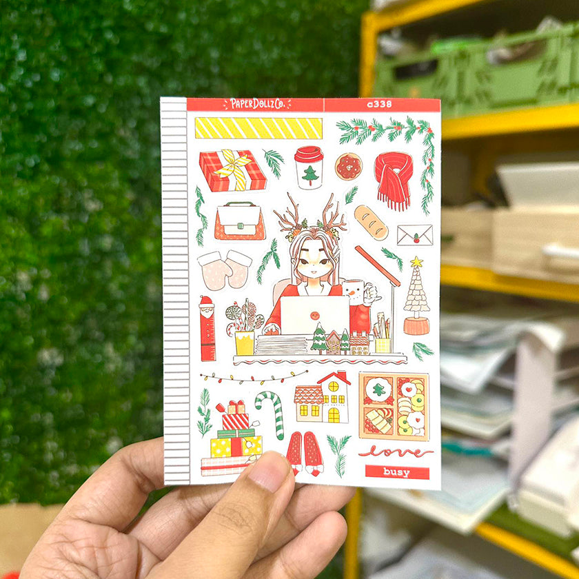 Busy | Joy to the Dolly World | Collection Stickers | c338