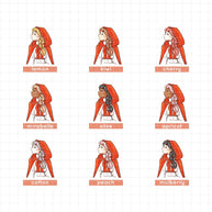 PaperDollzCo | Hobonichi Weeks Pencil Board - PB002