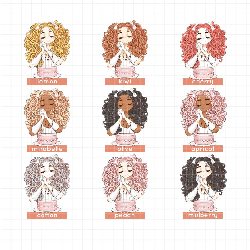 Positive | Year of the Rising Dragon | Hobonichi A6 Sticker Kit - a012