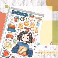 Abundant | New Year | Collection Stickers | C344