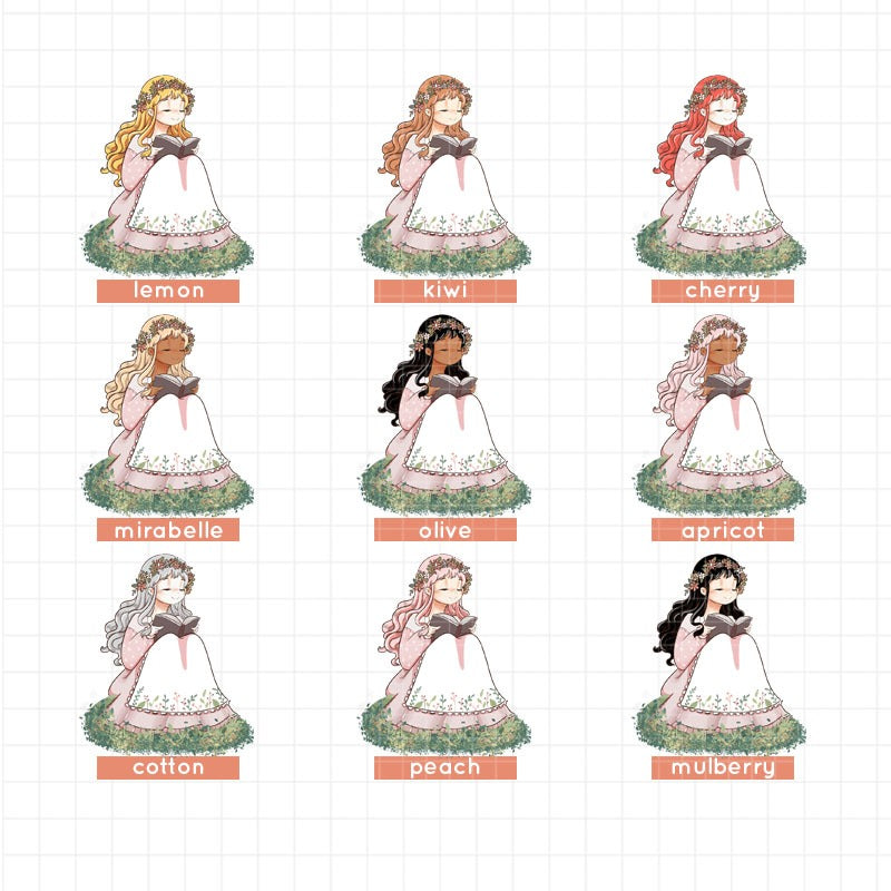 Breezy | Spring Blossoming | Hobonichi A6 Daily Sticker Kit - a024