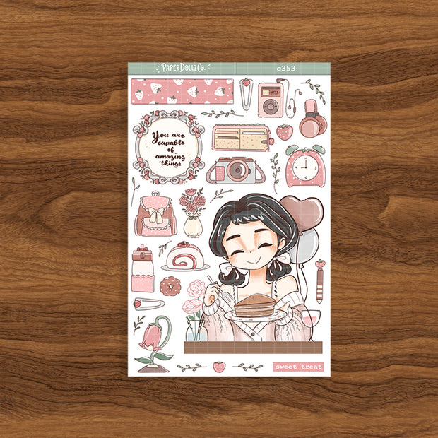 Sweet Treat | Alone Time | Collection Stickers | C353