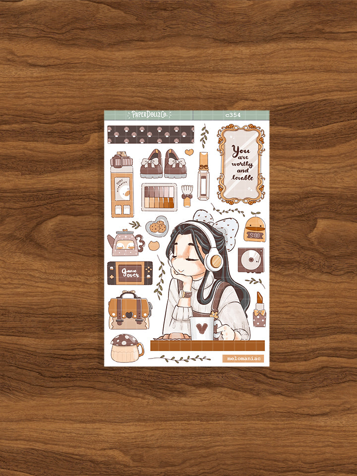 Melomaniac | Alone Time | Collection Stickers | C354