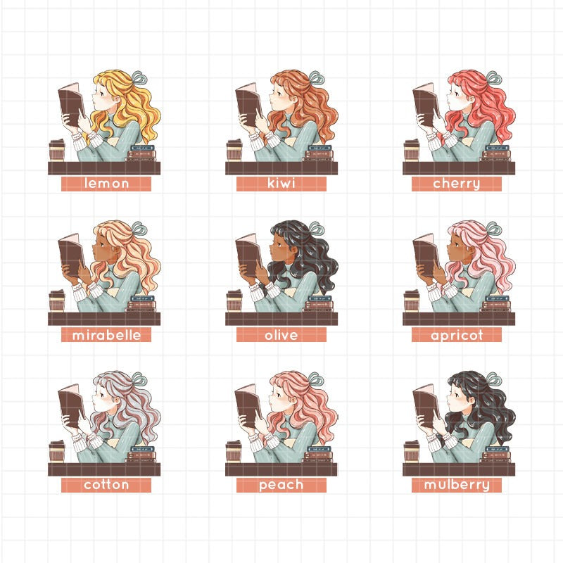 Alone Time | PaperDollzCo | Sticker Book | CB058