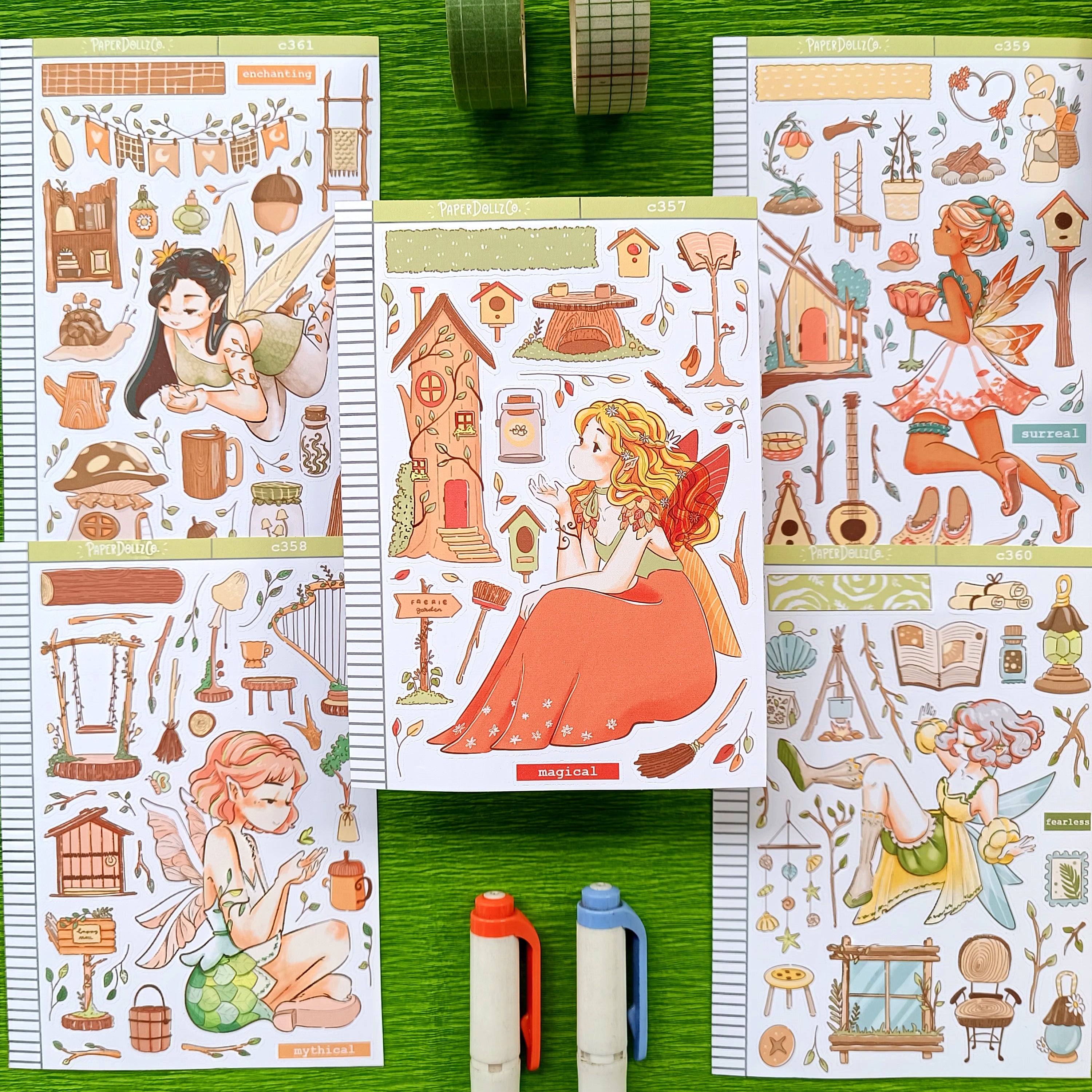 Surreal | Fairy Tales | Collection Stickers | C359