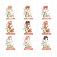 Waterproof Sticker | v006