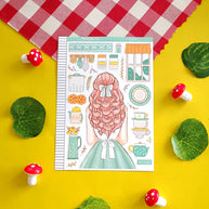 Kitchen | Crowning Glory | Collection Stickers | C371
