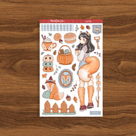 Fox | Fluffy Tails | Collection Stickers | C379