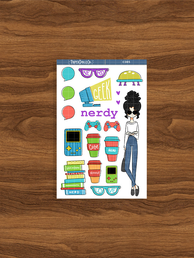Nerdy | Collection Sticker | C385