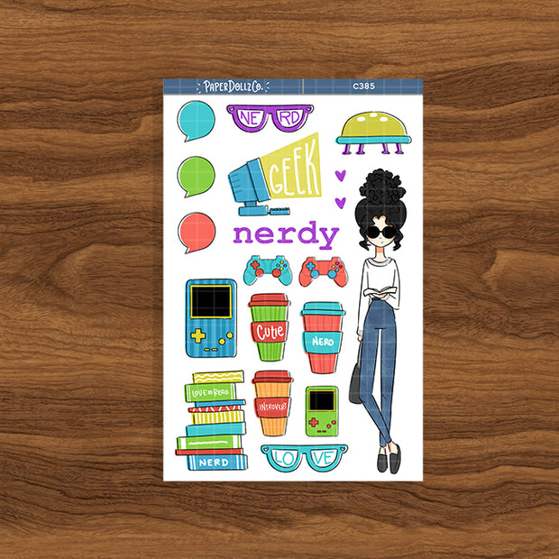 Nerdy | Collection Sticker | C385