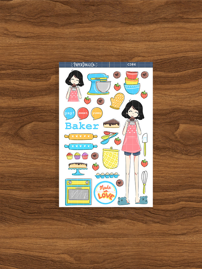 Baker | Collection Sticker | C386