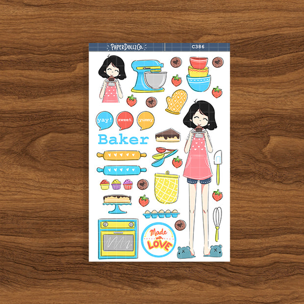 Baker | Collection Sticker | C386