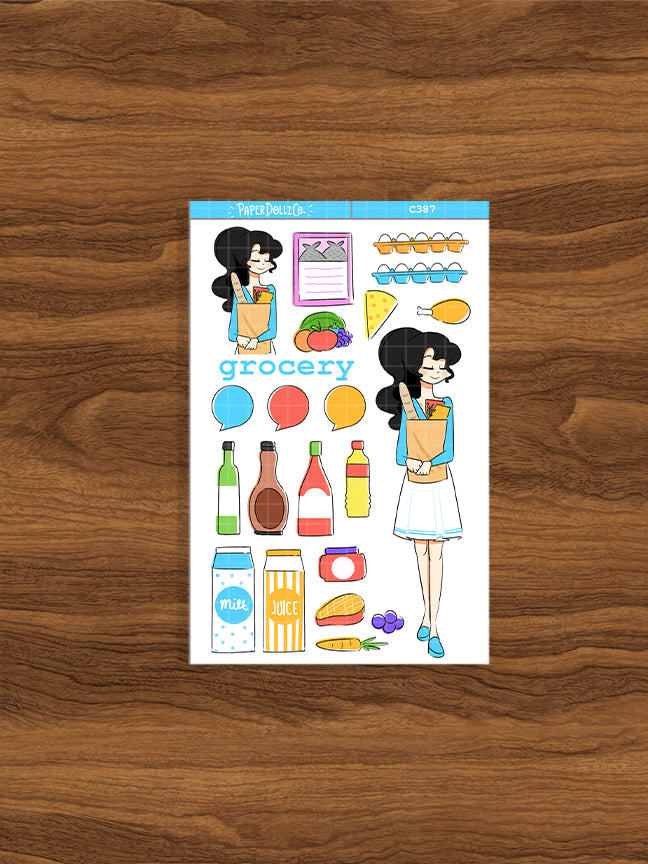 Grocery | Collection Sticker | C387