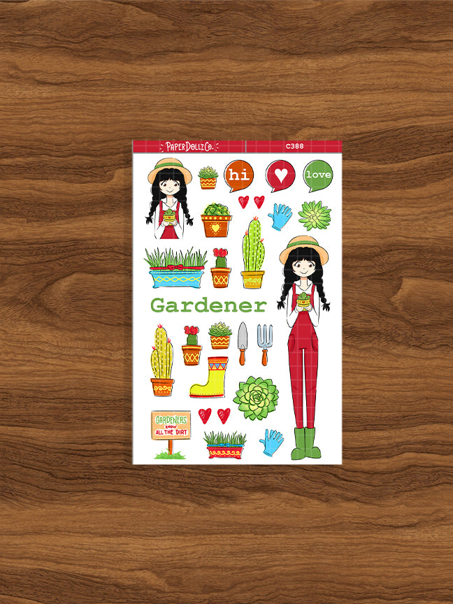Gardening | Collection Sticker | C388