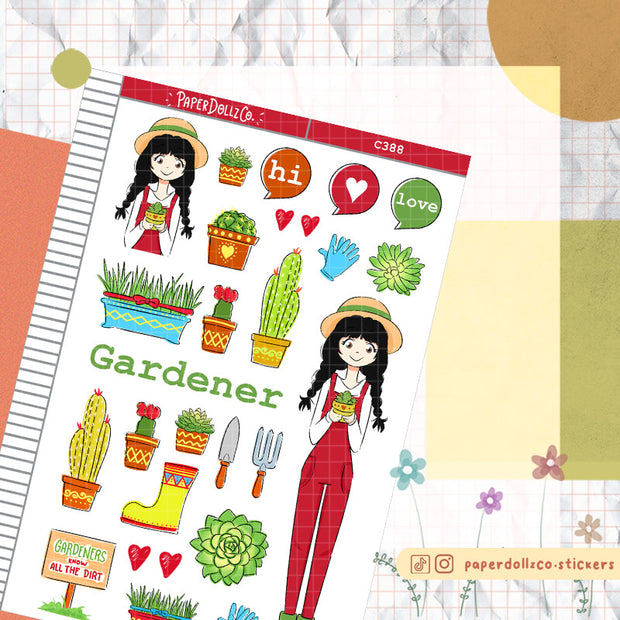 Gardening | Collection Sticker | C388