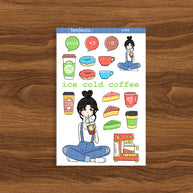 Ice Cold Coffee | Collection Sticker | C389