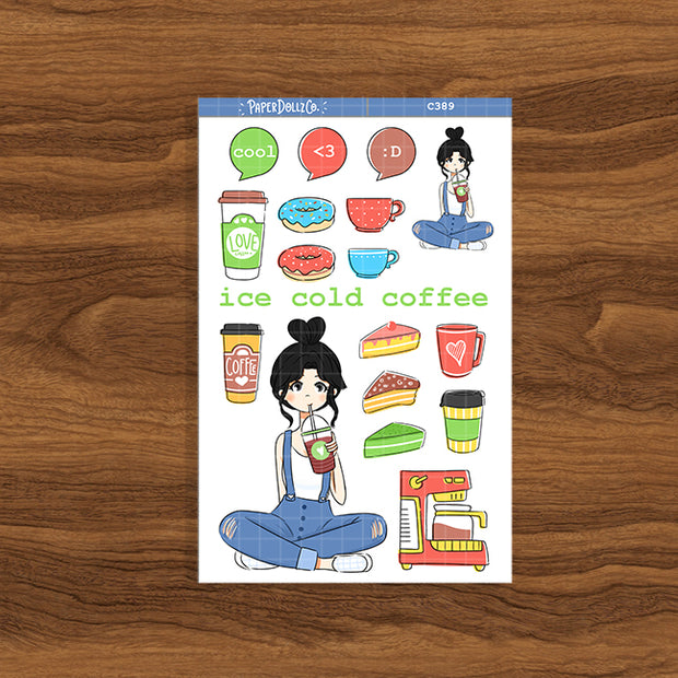 Ice Cold Coffee | Collection Sticker | C389