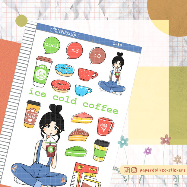Ice Cold Coffee | Collection Sticker | C389