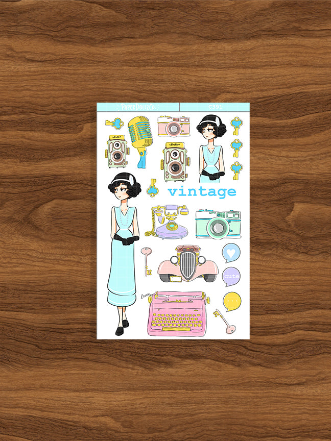 Vintage | Collection Sticker | C391