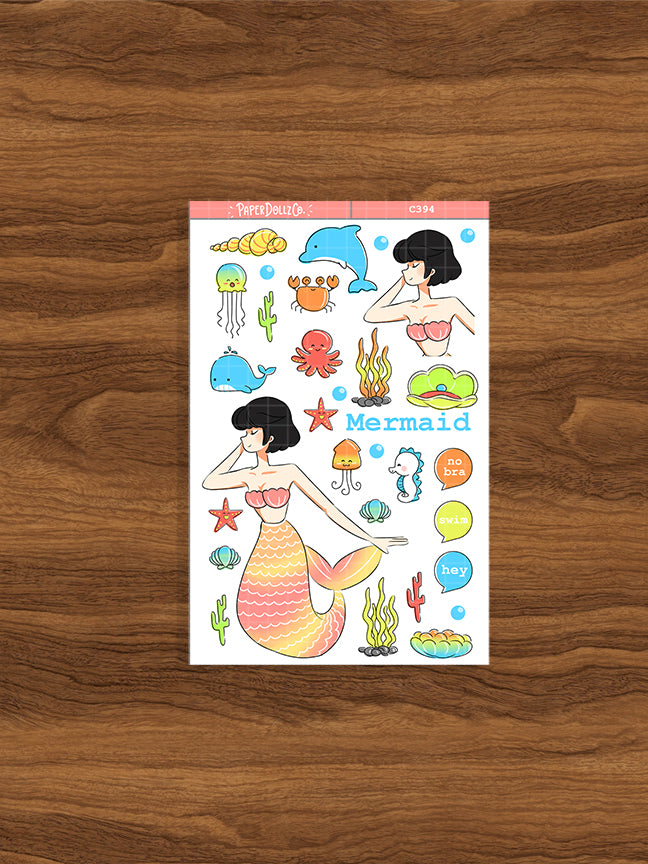 Mermaid | Collection Sticker | C394