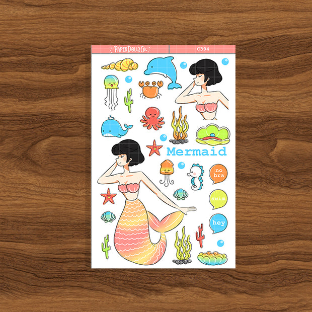 Mermaid | Collection Sticker | C394