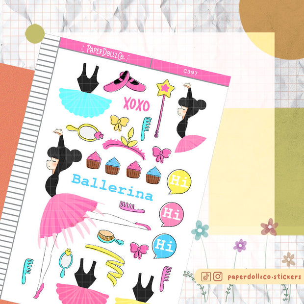 Ballerina | Collection Sticker | C397