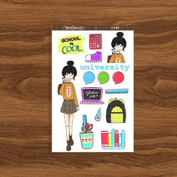 Student | Collection Sticker | C398