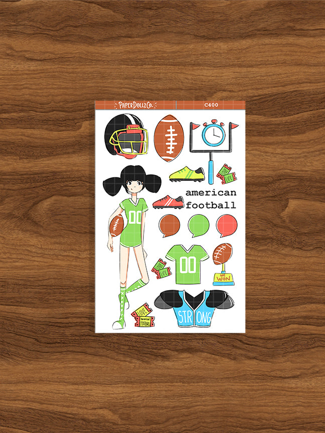 American Foot Ball | Collection Sticker | C400