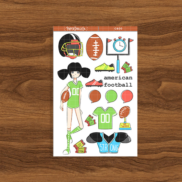 American Foot Ball | Collection Sticker | C400